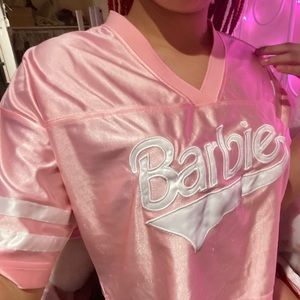 pink Barbie crop top 💗